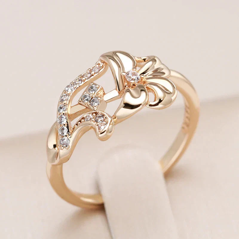 Elegant Gold-Plated Ring