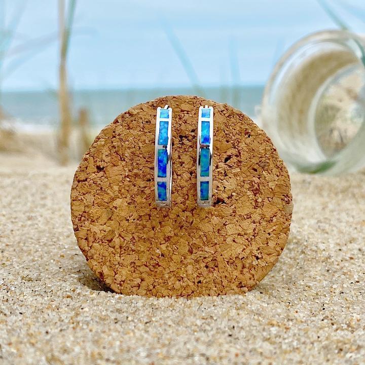 Luxury Silver and Opal Ocean Inspired Rings