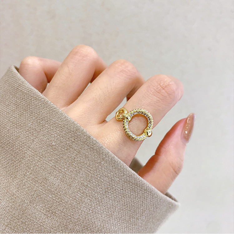 Gold Brilliant Ring