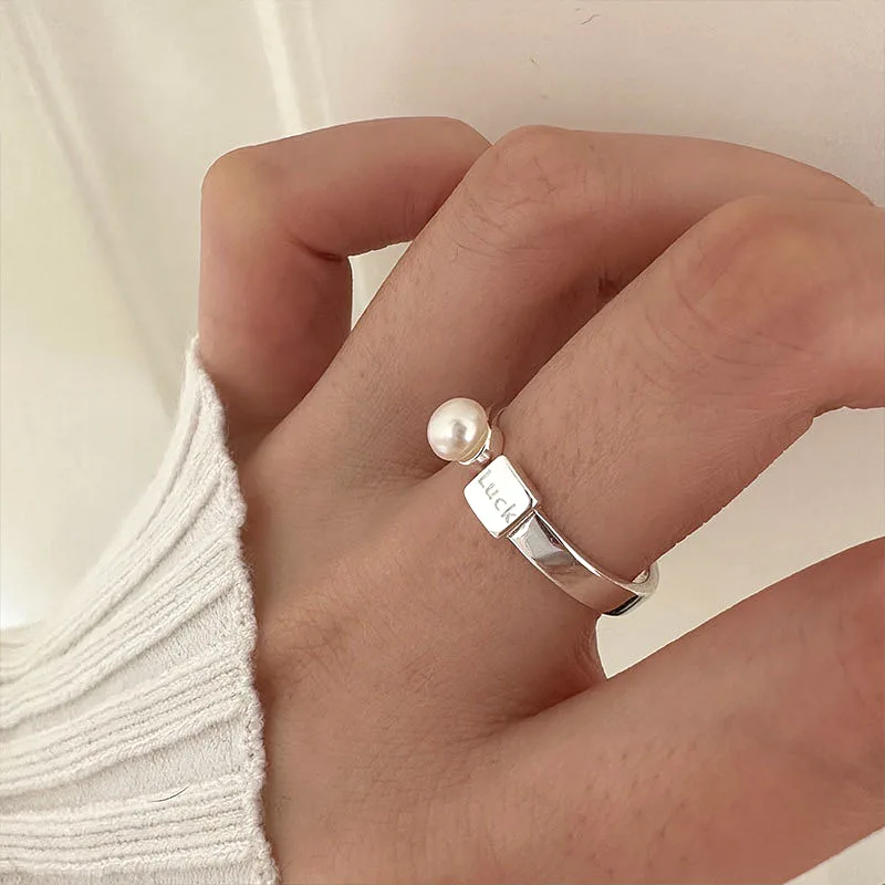 Elegant Lucky Charm Ring