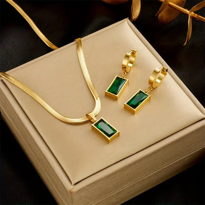 Lunara™ | Gold Jewelry Set