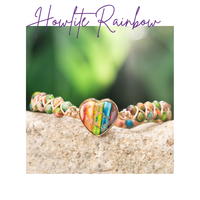 Howlite Rainbow