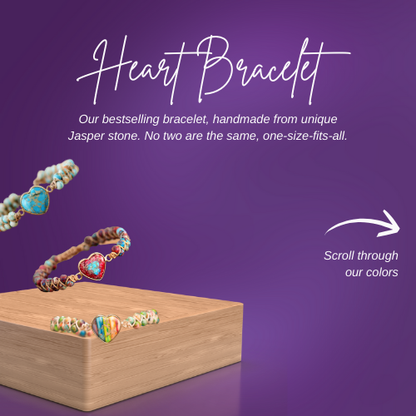 Women's Heart - Jasper Stone