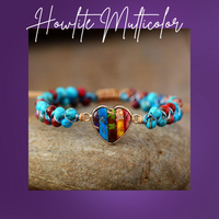 Howlite Multicolor