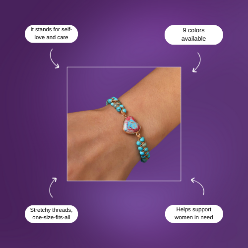 Women's Heart Bracelets