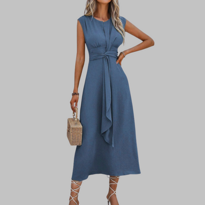 REESE™ - Elegant Sleeveless Round Neck Maxi Dress