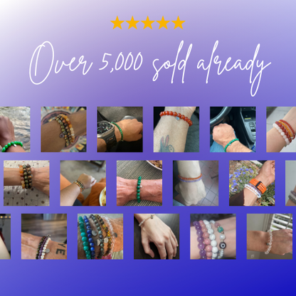 Handmade Natural Stone Bracelets - by Intention