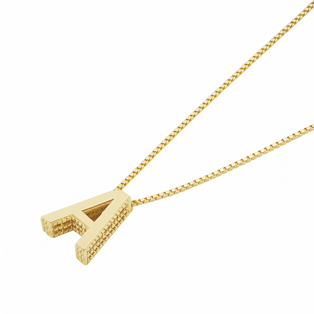 LoveNote™ | Gold Letter Initial Necklace