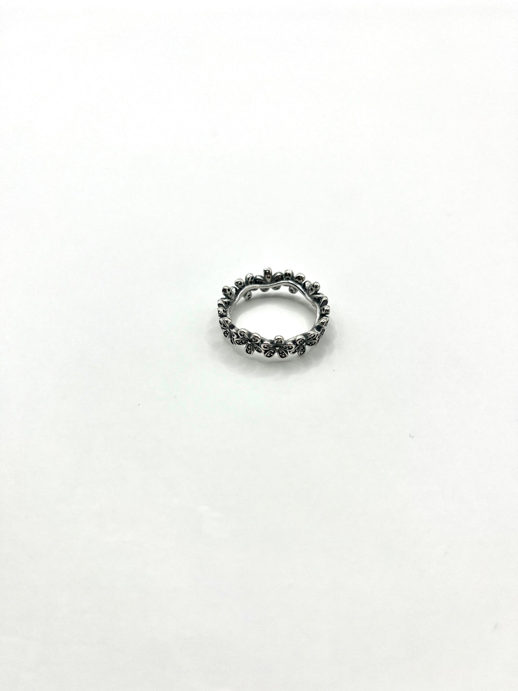 Marie Belle - ring met bloem structuur