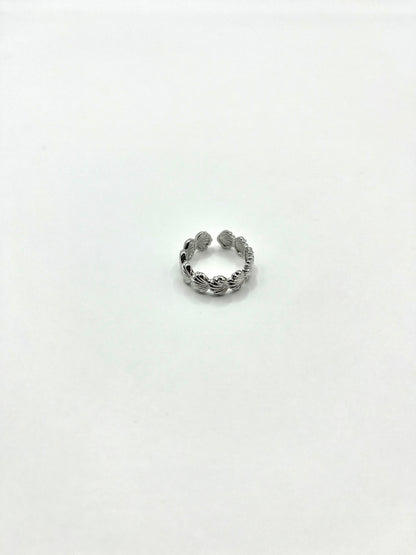 Marie Belle - ring met schelp structuur