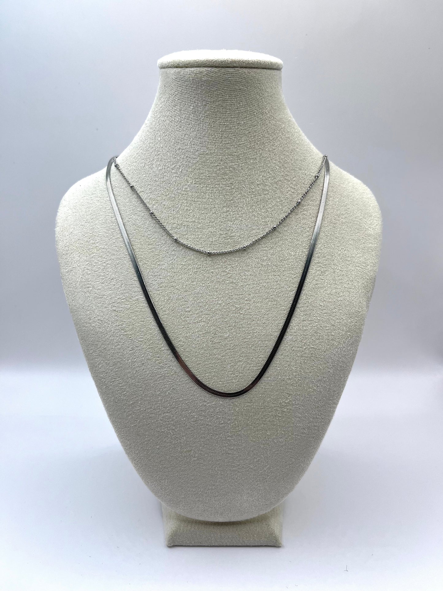 Chloé Emeralda - chique duplet collier