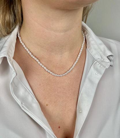 Amélie Jardin - klassieke parelketting