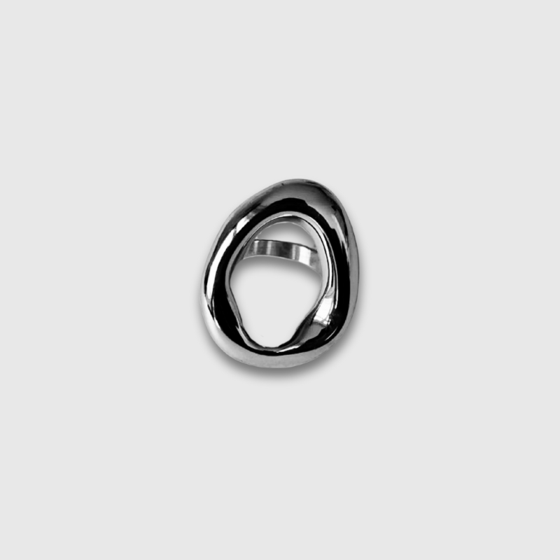 Wonky Donut (silver)