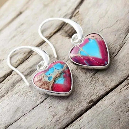 Matching Earrings - Jasper Stone