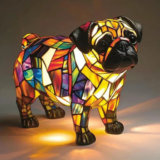 Raggio™ | Joyful Pug Lamp