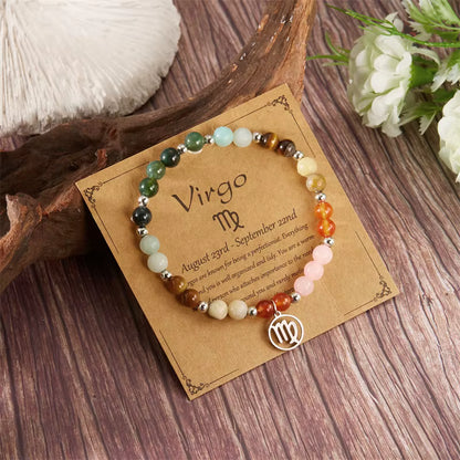Handmade Natural Stone Bracelets - by Zodiac