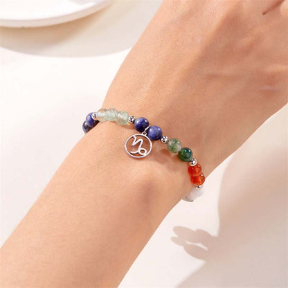 Handmade Natural Stone Bracelets - by Zodiac